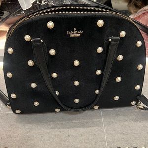 Kate Spade black pearl bag